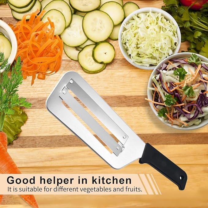 Cabbage Shredder for Coleslaw Sauerkraut cabbage slicer Cutter Chopper kitchen Knife Cabbage Peeler Lettuce Shredder lettuce Knife Cabbages Graters for Kitchen Fruit Vegetable Slicer Mandoline Slicers