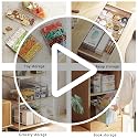 Fridge Drawer Pull Out Stackable Bins with Handle Clear Refrigerator Drawers Organizer Food Storage Container Box Plastic Produce Saver for Pantry, Cabinet, Kitchen, Clothes（4Pack）