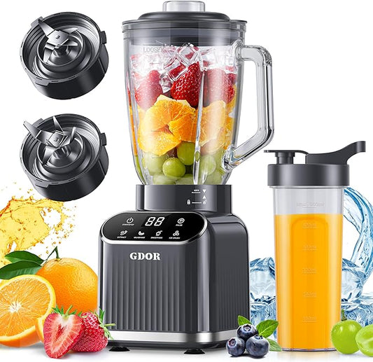 Professional Blender for Kitchen, 1200 Peak Watts Smoothie Blender