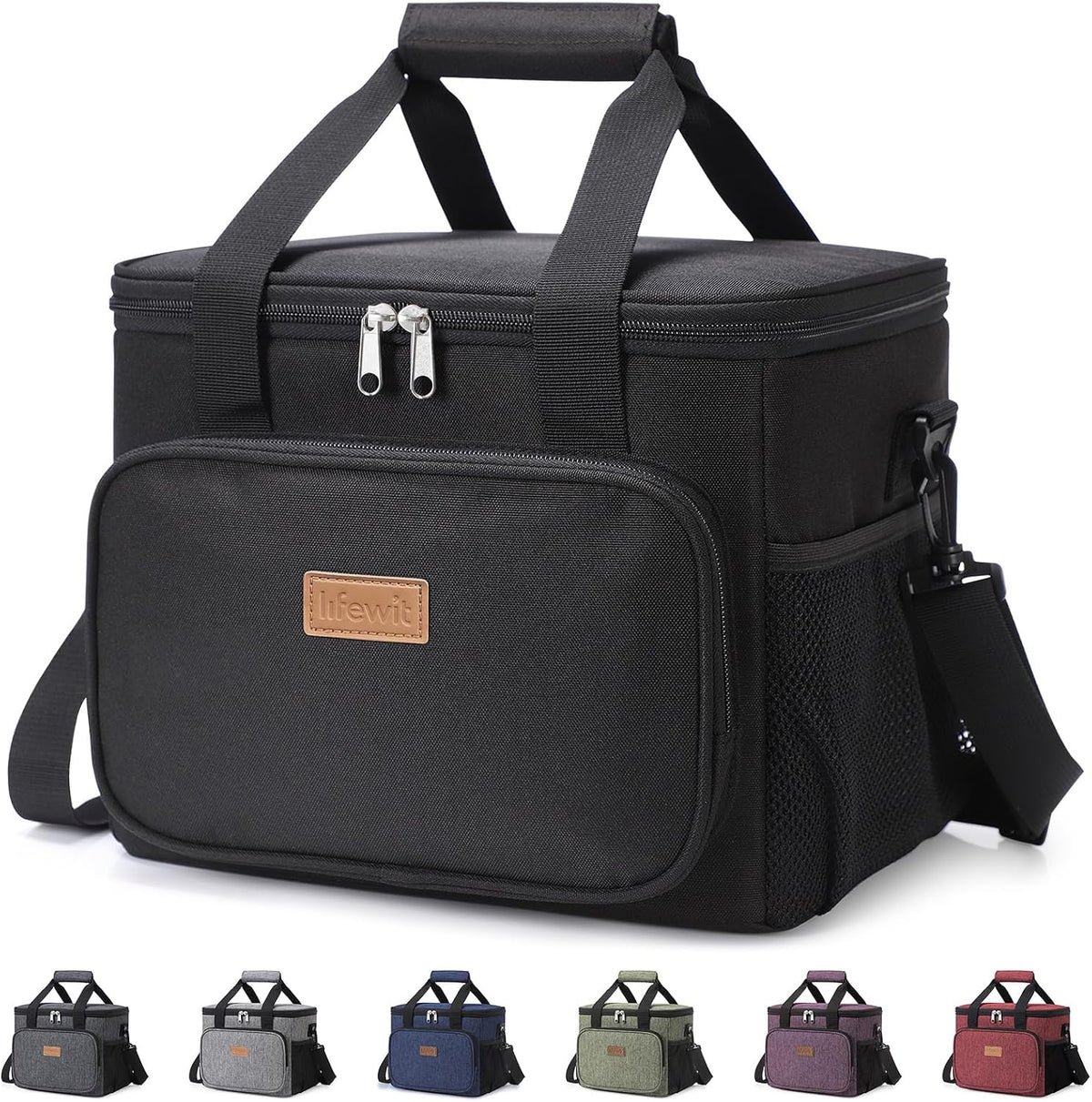 Insulated Lunch Box for Men, Lunch Bag Cooler Women, 32-Can 20L