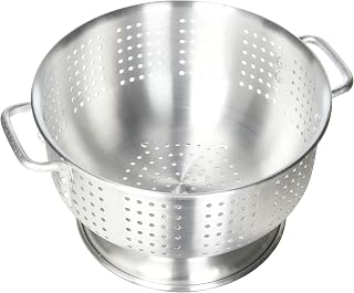 Aluminum Colander with Base, 8-Quart, Medium