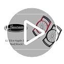 Newness Apple Slicer, [Upgraded] 12-Slice Apple Slicer and Corer, Heavy Duty Stainless Steel Apple Cutter, Divider, Wedger with Ultra-Sharp Blade & Ergonomic Grip Handle for Pears and More