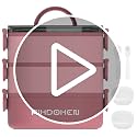 Lunch Box, Stackable 3 Layers Containers, Portable 94OZ Large Capacity Leakproof Bento Box with Spoon & Fork & Sauce Boxes, Microwave Safe Lunch Box for Kids and Adults