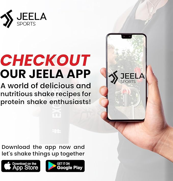 JEELA SPORTS 5 PACK Protein Shaker Bottles for Protein Mixes -20 OZ- Dishwasher Safe Shaker Cups for Protein Shakes - Shaker Cup for Blender Protein Shaker Bottle for Shakes Protein Shake Blender
