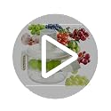 Automatic Grape Peeler Machine, Electric Garlic Peeler & Cherry Tomato,Cordless Electric Grape Peeling Machine for Fruit & Vegetable-Rechargeable Garlic Peeler Skin Remover for Home (Milky White)