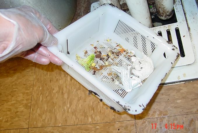 8.5" Floor Sink Basket, for Restaurant Floor Sink drains, Prevent Drain Clogs with The Original Drain-Net Basket