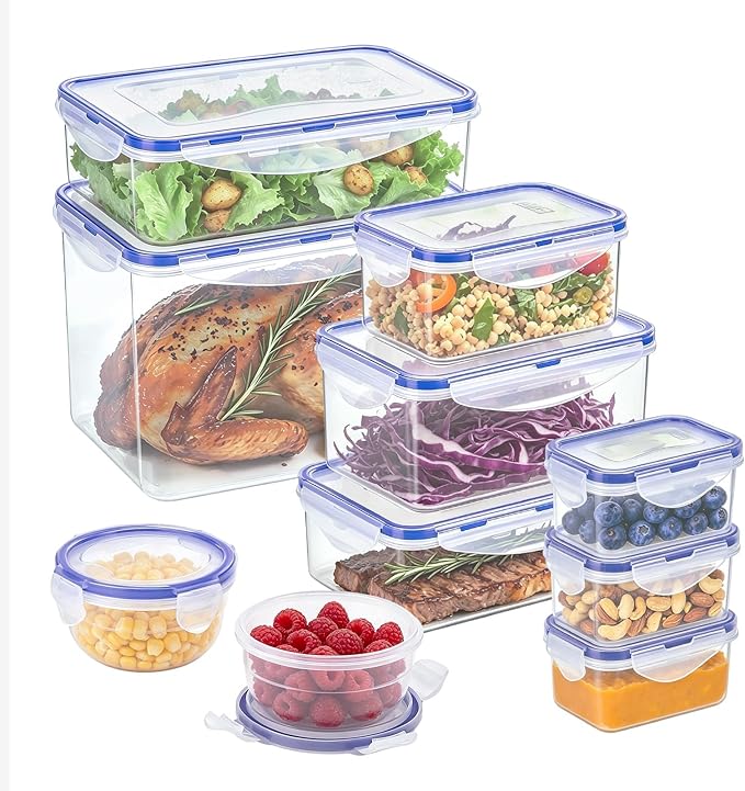 Food Storage Containers Set, Assorted Size Variety Pack
