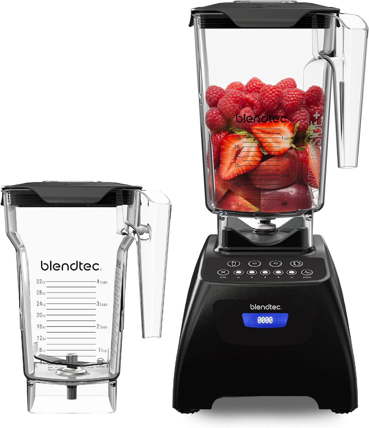 Classic 575 Blender (Black), 90oz* WildSide+ & 75oz* FourSide Jars