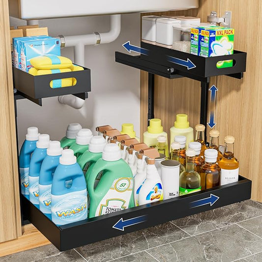 Upgrade Expandable Under Sink Organizer