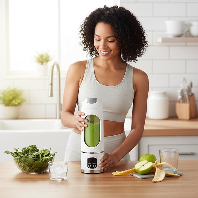 Portable Blender for shakes and Smoothies (White)