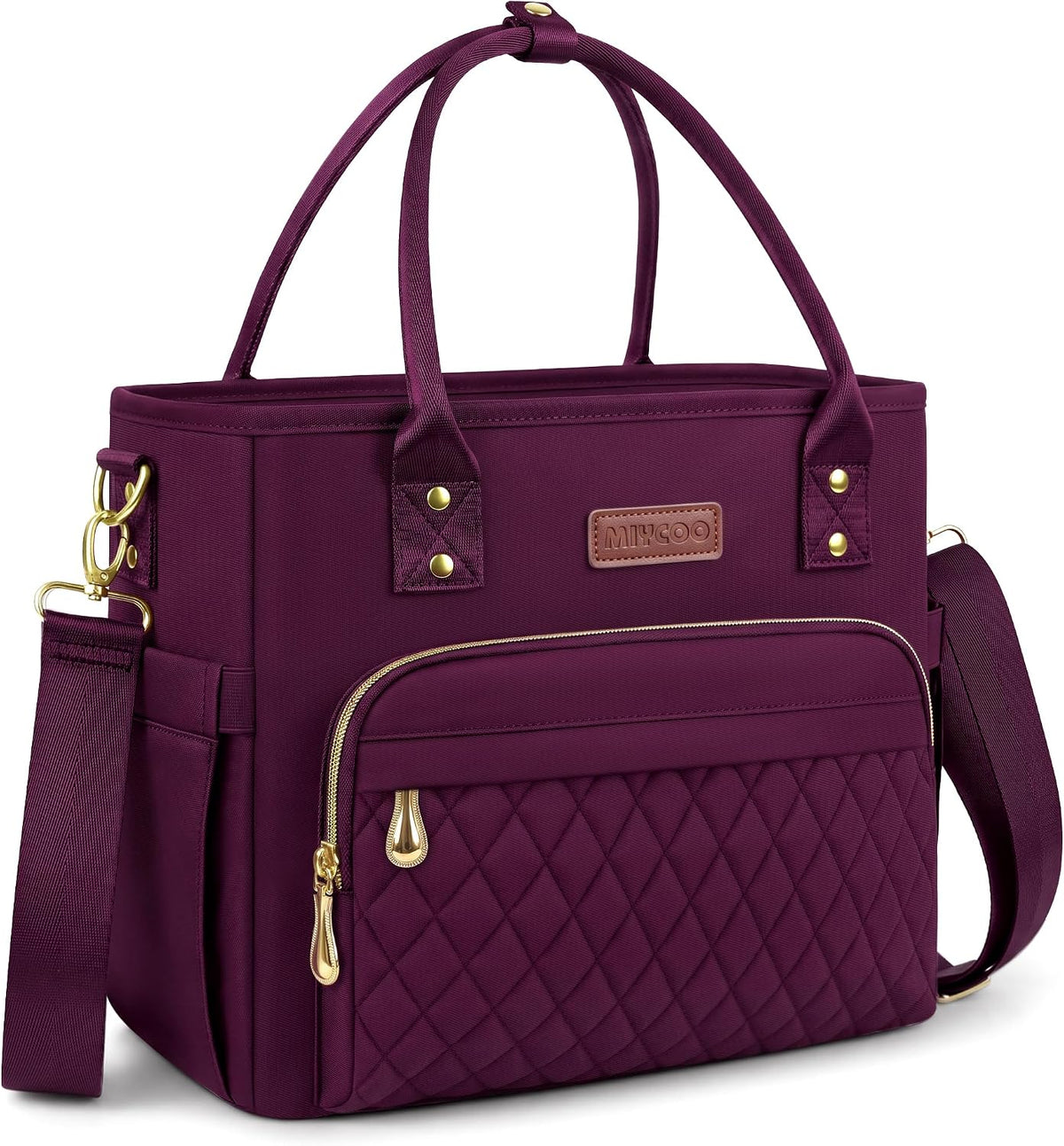 Insulated Lunch Bag Women, Large Tote Lunch Box for Work, 18L