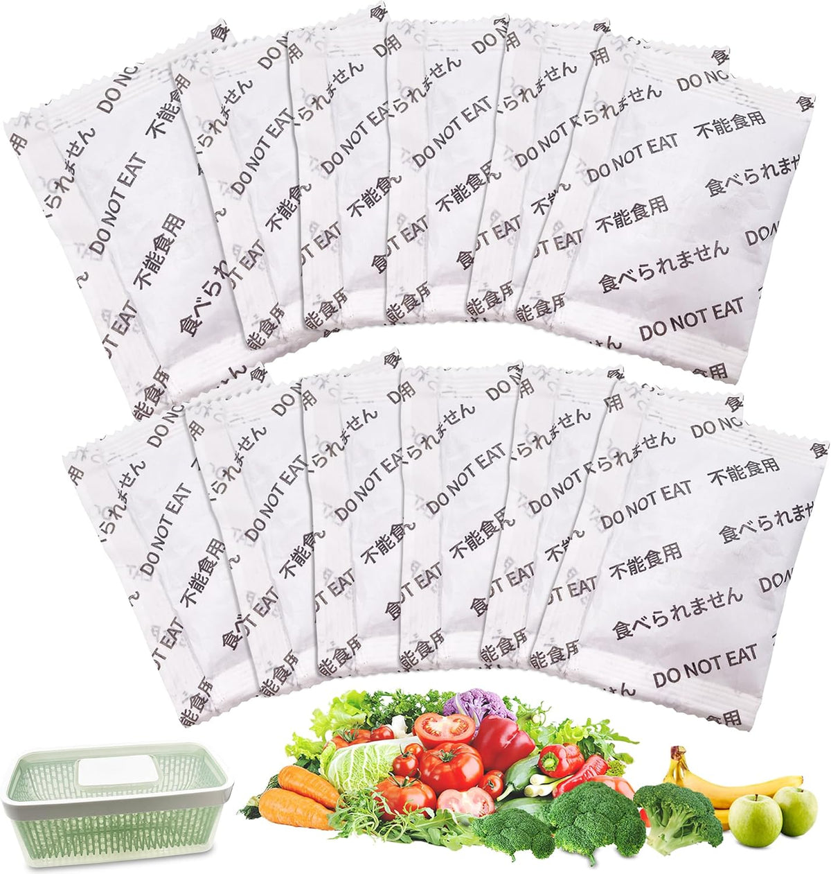 Produce Saver Kit for OXO GreenSaver Produce Keeper & Crisper Insert