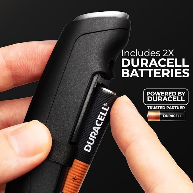 Zulay Kitchen Powerful Milk Frother Wand With Duracell Batteries - Ultra Fast Handheld Drink Mixer - Electric Whisk Foam Maker for Coffee, Lattes, Cappuccino & Matcha - Triple Whisk - Quartz Obsidian