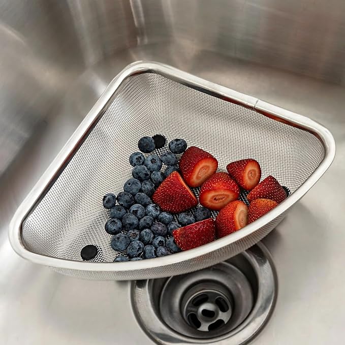 Better Houseware 725 Sink Strainer, standard, Silver