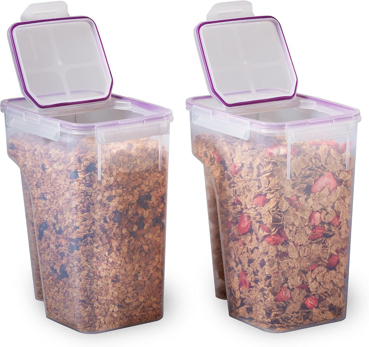 Airtight 2-Pack (22.8 Cup) Cereal Dispenser Storage Containers