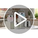 40 oz Insulated Food Jar, Dual Compartments, 8-Hour Heat Retention