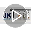 6-Tier Spice Rack Organizer with Door Hook, Wall Mounted & Over the Door Spice Racks for Kitchen Pantry Door Cabinet, Two Size, Large Capacity, Black