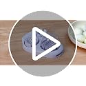 3-In-1 Egg Slicer for Hard Boiled Eggs - Stainless Steel Multipurpose Egg Cutter, Ideal Three Way Egg Slicer & Kitchen Chopper Tool for Strawberry, Mushroom, Grape, Tomato