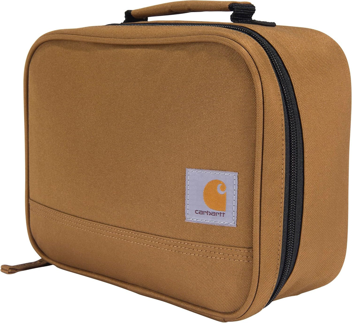 Insulated Lunch Cooler For Men and Women, Fully Insulated Lunch Pale for Everyday Use, 4 Can (Brown)