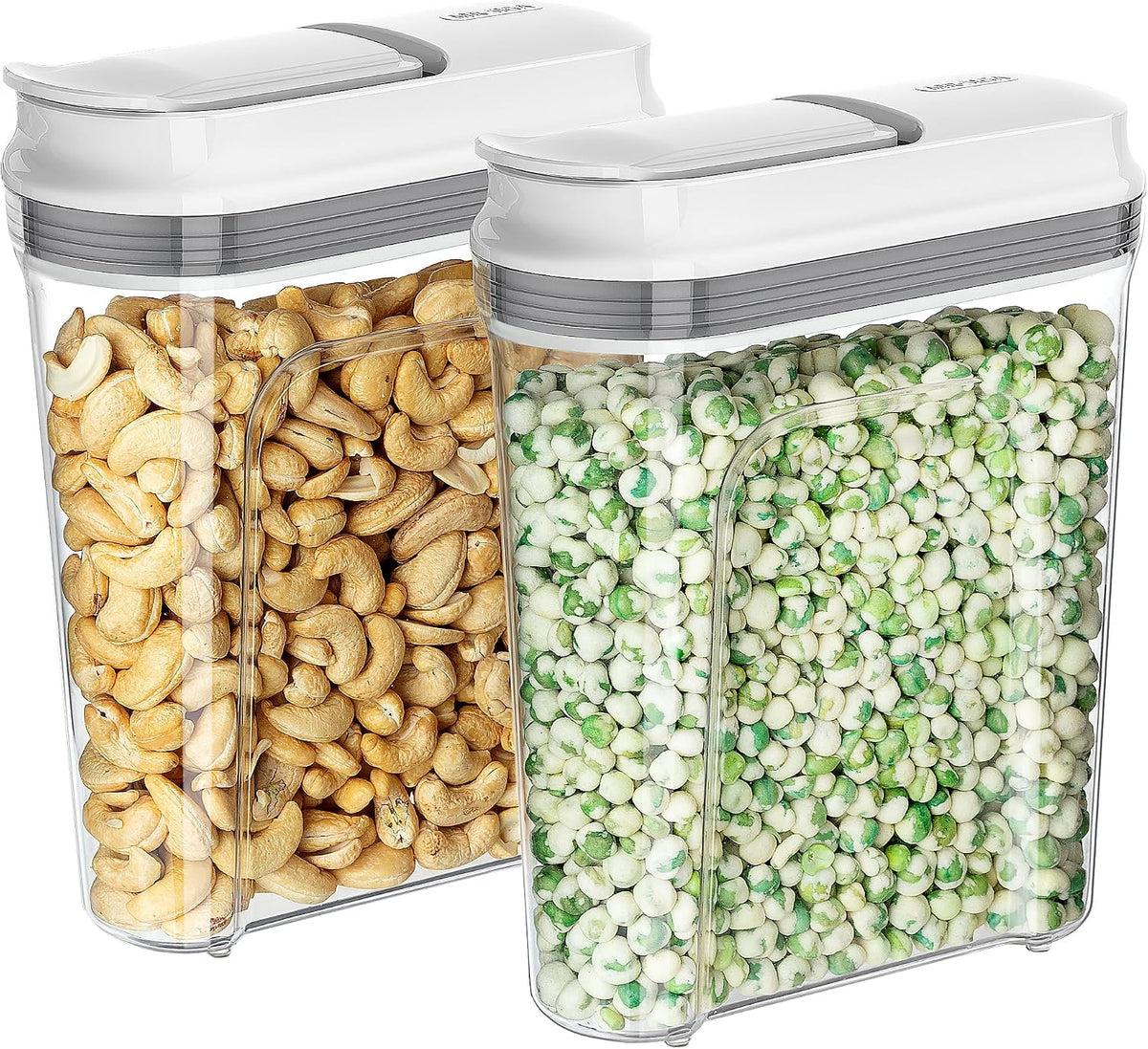 Airtight Cereal Dispenser Set, Storage Containers for Dry Goods