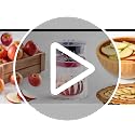 Extra-Large Apple Slicer & Corer – 16-Blade Heavy Duty Stainless Steel Apple Cutter, Safe & Quick Apple Divider for Apples, Pears & More, with Clear Catch Bowl