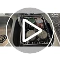 Sink Small Dish Drying Rack with Utensil Holder, for RV, Apartment