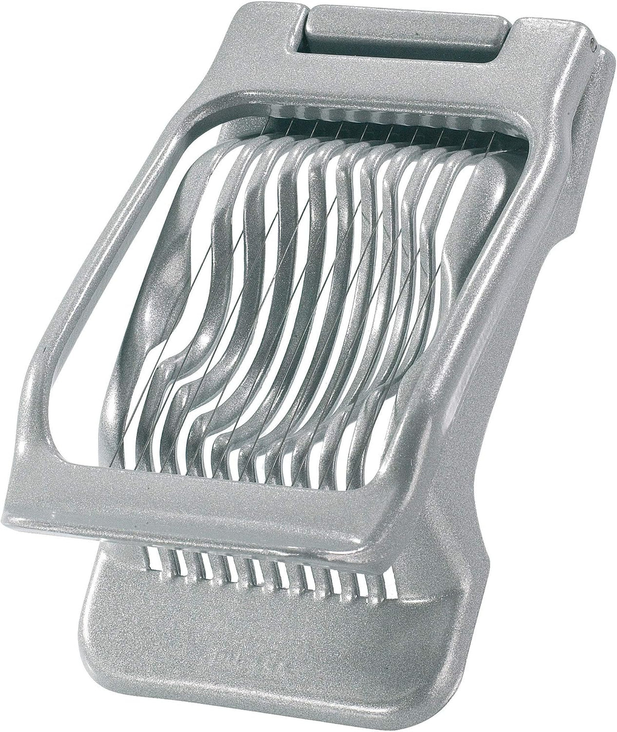 Germany Multipurpose Stainless Steel Wire Egg Slicer (Grey)