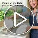Medium Aluminum Roll Up Dish Drying Rack 17" x 13" with Dish Holder