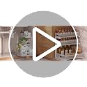 Under Sink Organizer, 3 Tier Pull Out Cabinet Organizer with 5 Adjustable Heights, Metal Under Sink Storage with Sliding Drawers for Kitchen, Bathroom, Pantry and Laundry Room, 2-Pack White