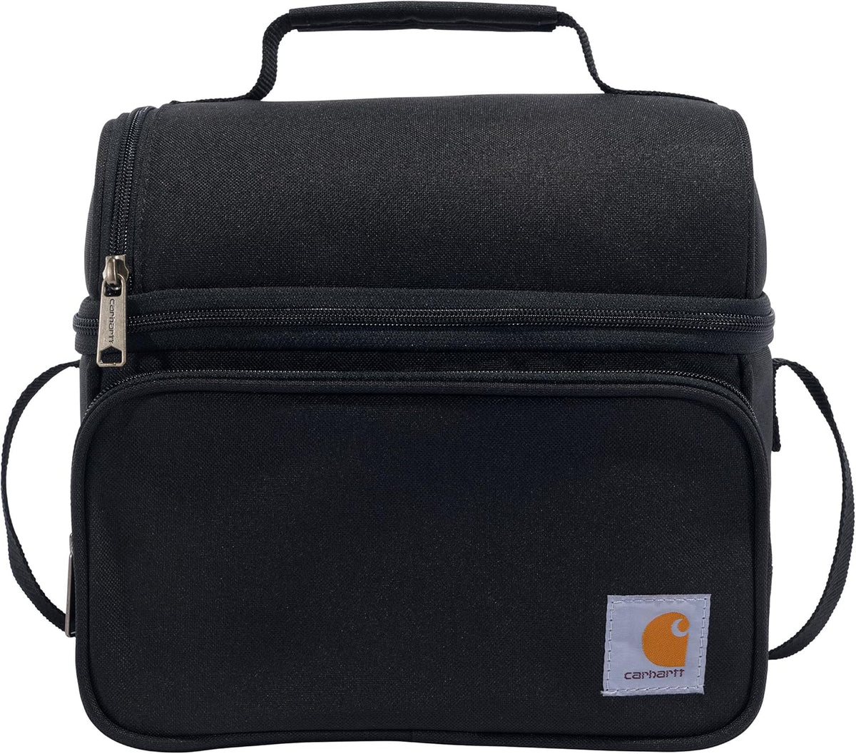 Camping Cooler, Worksite Lunch Box, Soft Shell Lunch Bag for Construction Sites, Work and Everyday Use, Black