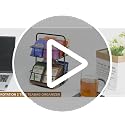 Rotating 2 Tier Tea Bag Organizer, 360° Spinning Teabag Organizer