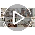 ClosetMaid Pull Out Cabinet Organizer, Heavy Duty, Slide Out Pantry Shelves Drawers for Kitchen, Bathroom, 5.25" H x 11.13" W x 20" D, White