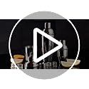 6 Pcs Bar Cocktail Shaker Stainless Steel, 8 oz