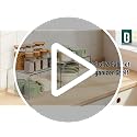 Clear Cabinet Organizer, Stackable Shelf Organizer Set of 2