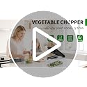 18-in-1 Vegetable Chopper Mandoline Slicer, Veggie Chopper with Container
