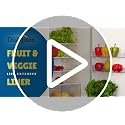 Fruit & Veggie Life Extender Drawer Liner - Refrigerator Organizers and Storage, Fridge Shelf Liners