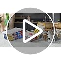 2 Pack 16 Compartment Tea Organizer, Stackable for Cabinet, Black