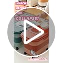 20-30 Lbs Rice Storage Container,Collapsible Food Storage Containers
