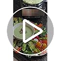 Food Processor, 14-Cup Vegetable Food Chopper for Mincing, Dicing, Shredding, Puree & Kneading Dough, 720-Watt Motor, Stainless Steel, DFP-14BCNY