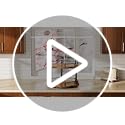 2-Tier Lazy Susan Spice Rack Organizer for Cabinet, Wood, 10 in