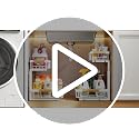 Under Sink Organizer, Adjustable Height, 2 Tier Pull Out Under Cabinet Organizer, Slide Out Thickened Metal Under Sink Storage for Kitchen Bathroom Laundry Pantry Cabinet, Black, Large-2-Pack