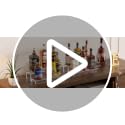 2 Tier Liquor Bottle Display Shelf