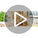 32 oz Round Glass Food Storage Containers with Airtight Bamboo Lids, 4 Pack