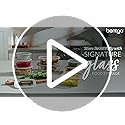 Signature Glass Food Storage Containers with Lids, 12 Piece Set